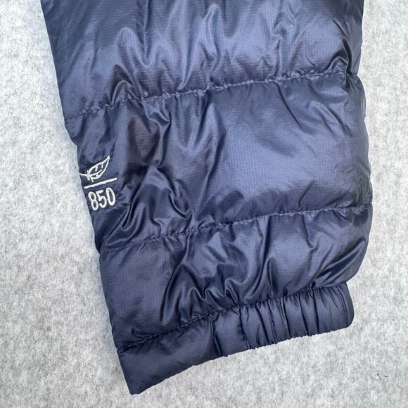 LL BEAN Ultralight 850 Down Jacket Men XXL Carbon Navy Downtek Packable Pertex - Picture 6 of 10